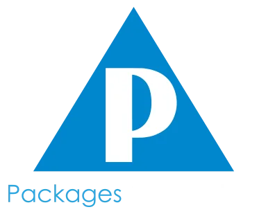 P logo