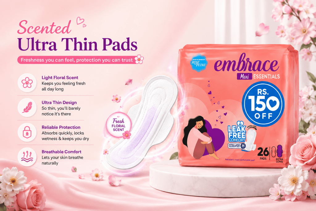 Scented Ultra Thin Pads